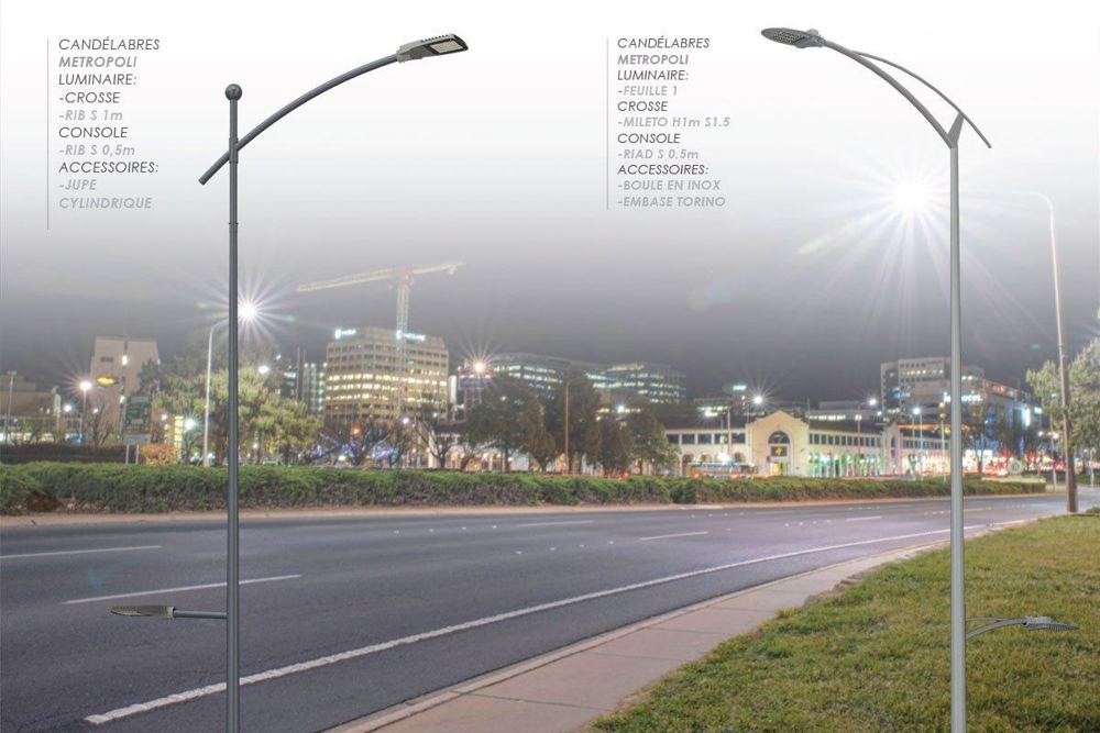 METROPOLI lighting set