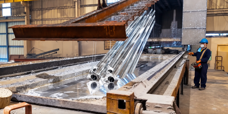 Pièces en acier galvanisées à chaud